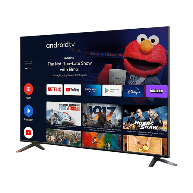 Cheap 4K Smart Android TV 32 43 50 55 65 Inch UHD LED Grade Panel HDTV with Dvb-T2S2 for Hotel Use