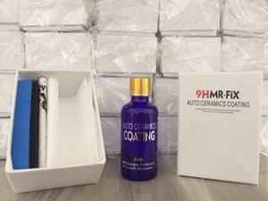 เคลือบเซรามิก9ชม. เคลือบเซรามิก9ชม. 50มล. เคลือบเซรามิกคุณภาพสูงกันรอยขีดข่วนรถยนต์นาโนแบบไม่ชอบน้ำสำหรับซ่อม9ชม. - Product Image 3