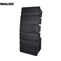 Sistema de Subwoofer Metálico MALOX GL12S de 12 Pulgadas, Sistema de Sonido Line Array para Grandes Escenarios al Aire Libre, Barra de Sonido de Ingeniería para Espectáculos