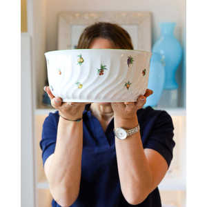 Richard Ginori Ancona 12-Piece Luxury Dinnerware <b>Set</b> Embossed Gold Eden Decoration <b>Melamine</b> Cup Kit for Hotels - Product Image 6