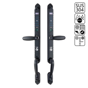 Phong cách Châu Âu thông minh biệt thự cổng khóa cửa hai mặt mã hệ thống điện tử biệt thự cổng vân tay khóa cửa - Product Image 3