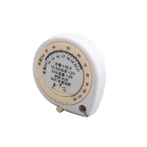 Water Droplet Automatic Retractable Health Measuring Tape 150cm <b>Mini</b> Soft Tape Measure For Waist Body Contour Measurement - Product Image 5