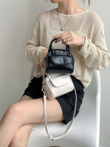 Nouveau style 2026 – Sac à main carré zippé édition limitée pour femme, motif autruche, chaînes polyvalentes, porté épaule ou croisé - Product Image 3