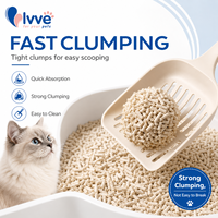 Litière pour chat en tofu agglomérante naturelle, formule au bicarbonate de soude, haute absorption, contrôle des odeurs, faible poussière