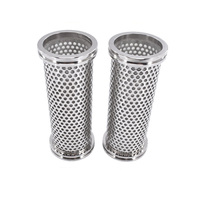 Filtre de drain de sol en treillis métallique en acier inoxydable 304, anti-blocage, haute efficacité, tube/filtre à cartouche