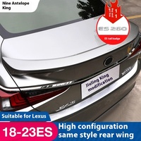 Aileron Sport haut de gamme d'usine d'origine pour 18-23 Lexus ES200 300h 260 décoration même Style modification de lèvre arrière accessoire de voiture