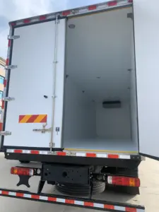 Kotak Van Freezer 10 Ton penjualan laris baru unit berpendingin truk pengiriman es krim badan truk