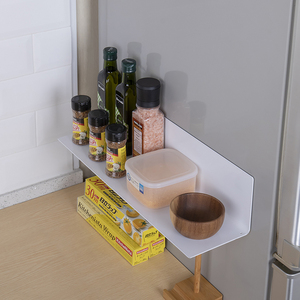 Haute qualité grand support magnétique pour réfrigérateur multifonctionnel métal cuisine étagère assaisonnement <span class=keywords><strong>bouteille</strong></span> organisateur épices organisateur - Product Image 6