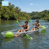 Sac flottant latéral transparent pour siège de kayak, familial, avec kit de réparation, pour photographie, entrepôt de Chine, Lumark, résistant aux chocs