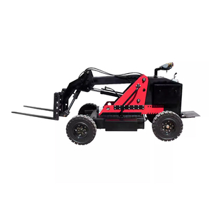 Caminhão De Empilhadeira De Motor Elétrico Personalizado 600KG-1000KG com Tanque Pequeno Guindaste De Elevação Carro Empilhamento Cross-Country Empilhadeira - Product Image 1