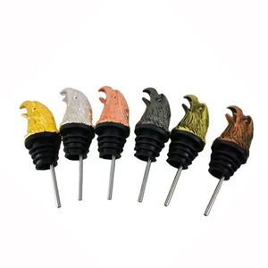 Tùy Chỉnh Động Vật Rồng Thanh Tốc Độ <span class=keywords><strong>Pourer</strong></span> Thép Không Gỉ Rượu Chai Rượu Đổ Spout Rượu Vang Dispenser Bắn Rượu Vang Aerator <span class=keywords><strong>Pourer</strong></span> - Product Image 5