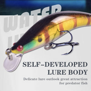 เหยื่อตกปลาแบบใหม่ ขนาด 50 มม. 70 มม. 100 มม. เหยื่อปลอมรูปกุ้ง เหยื่อแข็ง เหยื่อกุ้ง เหยื่อตกปลาแข็ง - Product Image 4