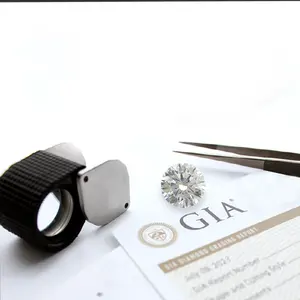 IGI 0.5ct Round Loose Diamond Lab Grown Ideal Diamonds VVS Synthetic Diamonds