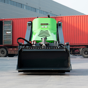 Mini-benne quatre-en-un économique pour chargeuse compacte, pour travaux de terrassement et manutention, à vendre - Product Image 4
