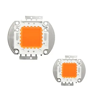 Lâmpadas LED de crescimento de luz LED de espectro completo 100W CHIP COB Chip LED (380nm - 840nm)