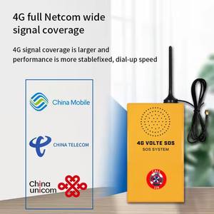 4G VOLTE <span class=keywords><strong>SOS</strong></span> SYSTEM HD Alarmes vocales Interphone Appel d'urgence 4G <span class=keywords><strong>SOS</strong></span> Système d'alarme à touche unique Audio Téléphones à bouton poussoir d'urgence - Product Image 3