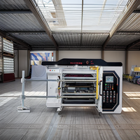 Machine de laminage pneumatique automatique à grande vitesse sans solvant pour applications chimiques et alimentaires avec prix compétitif