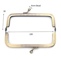 Accessoires de Sac à Main Cadres Métalliques pour Porte-Monnaie, Fermoirs Clic-Clac, Cadres de Sacs Pochettes et Sacs à Main – Vente en Gros