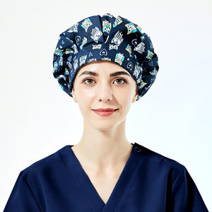 Bonnet chirurgical de beauté Chapeaux d'infirmière Scrubs Caps Bandeau médical Chapeau <span class=keywords><strong>Gants</strong></span> chirurgicaux jetables Utilisation hospitalière 100% <span class=keywords><strong>coton</strong></span> Unisexe - Product Image 3