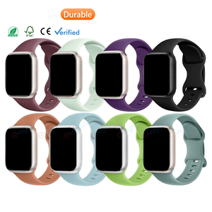 Correa de Reloj de Silicona de Lujo Personalizada para <span class=keywords><strong>Apple</strong></span> <span class=keywords><strong>Watch</strong></span> Series 10 9 8 7 SE, Moda Femenina, Ultra 2 1, 49mm <span class=keywords><strong>44mm</strong></span> 45mm 46mm - Product Image 1