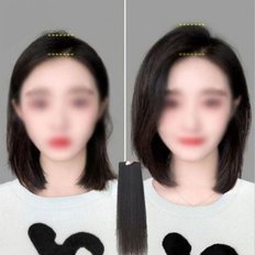 Pong popolare capelli cambogiani Parrucca emozione parziale da 25CM onda naturale e stile birmano riccio 8 pollici di lunghezza del Volume dei capelli - Product Image 1