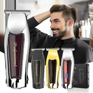 Nouveau <span class=keywords><strong>Kit</strong></span> de Toilettage Professionnel Sans Fil Rechargeable 2023 pour Barbier – Tondeuse Cheveux LCD 2 PIÈCES - Product Image 1