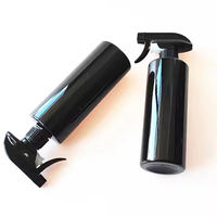 En stock, flacon pulvérisateur à gâchette en plastique PET réutilisable de 500ml 17oz, flacon distributeur