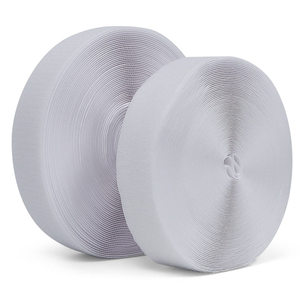 Wholesale Self-adhesive Woven Waterproof Sewing <b>Machine</b> Sewing Hook-and-loop Tapes Fasteners Clothing Accessories White Support - Product Image 1