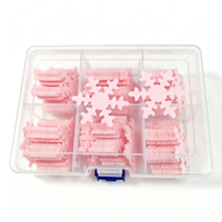 Boîte de rangement en papier gaufré pour décorations florales de gâteaux, motifs floraux, vente en gros, directement de l'usine, fourniture OEM, en stock, décoration de gâteaux