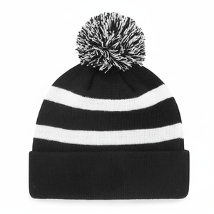 หมวกบีนนี่ไหมพรมอะคริลิค100,หมวกบีนนี่หมวกบีนนี่หมวกถักหมวกขนสัตว์โลโก้ที่กำหนดเอง PK ทุกเพศ - Product Image 1