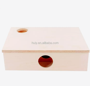 <span class=keywords><strong>Legno</strong></span> Multi camera nascondiglio labirinto criceto animali domestici habitat <span class=keywords><strong>di</strong></span> case boschive per topi criceti - Product Image 4