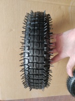 Nouvelle roue gonflable de haute qualité 350-8 Roue de brouette Pneu extérieur en caoutchouc