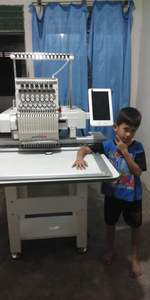 Harga Mesin Bordir Komputer 12/15 Jarum Single Head 2022, Kualitas Mesin Bordir Brother untuk Bordir Manik-Manik - Product Image 6