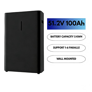 Système de stockage d'énergie solaire empilable pour résidences, batterie 51,2 V 100 Ah - Product Image 4