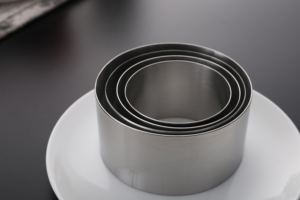 עוגת טבעת נירוסטה עובש עגול מוס גבינת עוגת עובש 8cm - Product Image 5