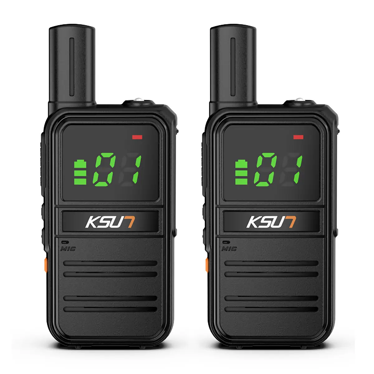 KSUN M3plus Nuevo UHF 400-480MHz Radio bidireccional Incluye auricular Walkie Talkie de mano