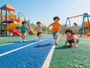 Granulés de caoutchouc EPDM pour piste d'athlétisme scolaire, surface de terrain de jeu, revêtement de sol, haute élasticité, matériau antidérapant et sûr - Product Image 6