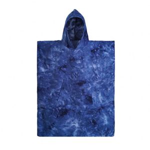 Serviette de plage poncho à capuche personnalisée en microfibre, sans sable, séchage rapide, pour la natation estivale et le surf, robe de change - Product Image 1