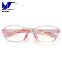 Lunettes optiques rectangulaires TR90 sur mesure OEM, anti-lumière bleue, pour enfants et adolescents, taille 46-15-125, fabricant chinois