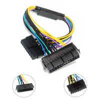 Kabel PSU 30cm ATX, catu daya 24P hingga 18P untuk HP Z420 Z620 PC Motherboard untuk aplikasi elektronik