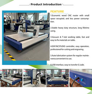 ماكينة نقش وحفر صغيرة ثلاثية المحاور من يوهاوسي إن سي، طراز 6040 و6090، للبيع - Product Image 4