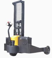 Chariot élévateur semi-électrique SOLREIGN CCD1.5YD 1,5 tonne, transpalette électrique, chariot élévateur à fourche semi-électrique, batterie lithium 48V, CE OEM, entrepôt 3m