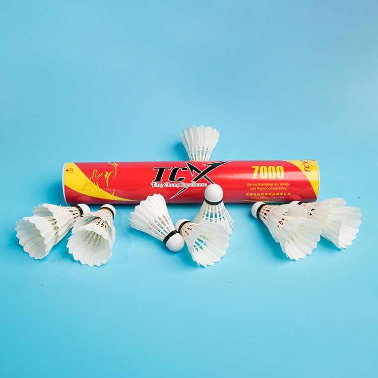 TCX 7000 Durable-craftsmanship Badminton Shuttlecock Accuracy-refined Practice-optimized Badminton for Players