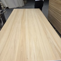 Fourniture en gros de lattes en bois massif de peuplier et de panneaux de meubles en bouleau pour l'artisanat