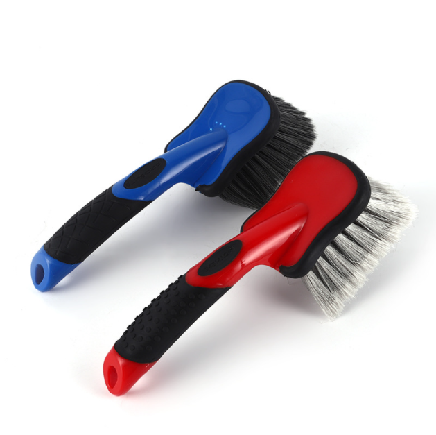 Fiber Filament Car Tire Brush Soft Bristle For Car Care Cleaning