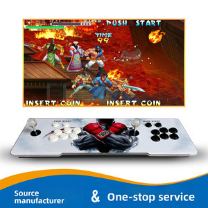 Joystick Arcade RGB para 2 Jugadores, Controlador de Juegos de Lucha Acrílico Plug-and-Play para PC, TV, Android - Product Image 2