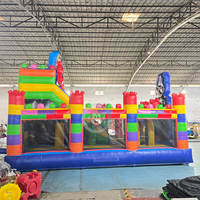 Château gonflable commercial à thème Avengers avec toboggan, pour enfants, ville de divertissement gonflable
