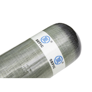Bouteilles d'oxygène de plongée en aluminium, bouteille d'<span class=keywords><strong>air</strong></span> <span class=keywords><strong>comprimé</strong></span>, réservoir de plongée en Fiber de carbone de 250 bars - Product Image 3