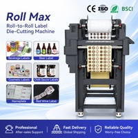 Machine de finition numérique de rouleaux d'étiquettes Purcell améliorée, découpeuse de stickers, découpeuse à contour avec caméra CCD