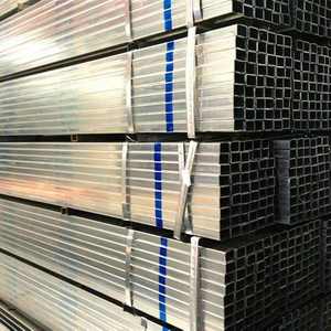 Tubería cuadrada galvanizada de Grado Superior Ideal para cercas de fabricación estructural y varios proyectos de ingeniería industrial - Product Image 4